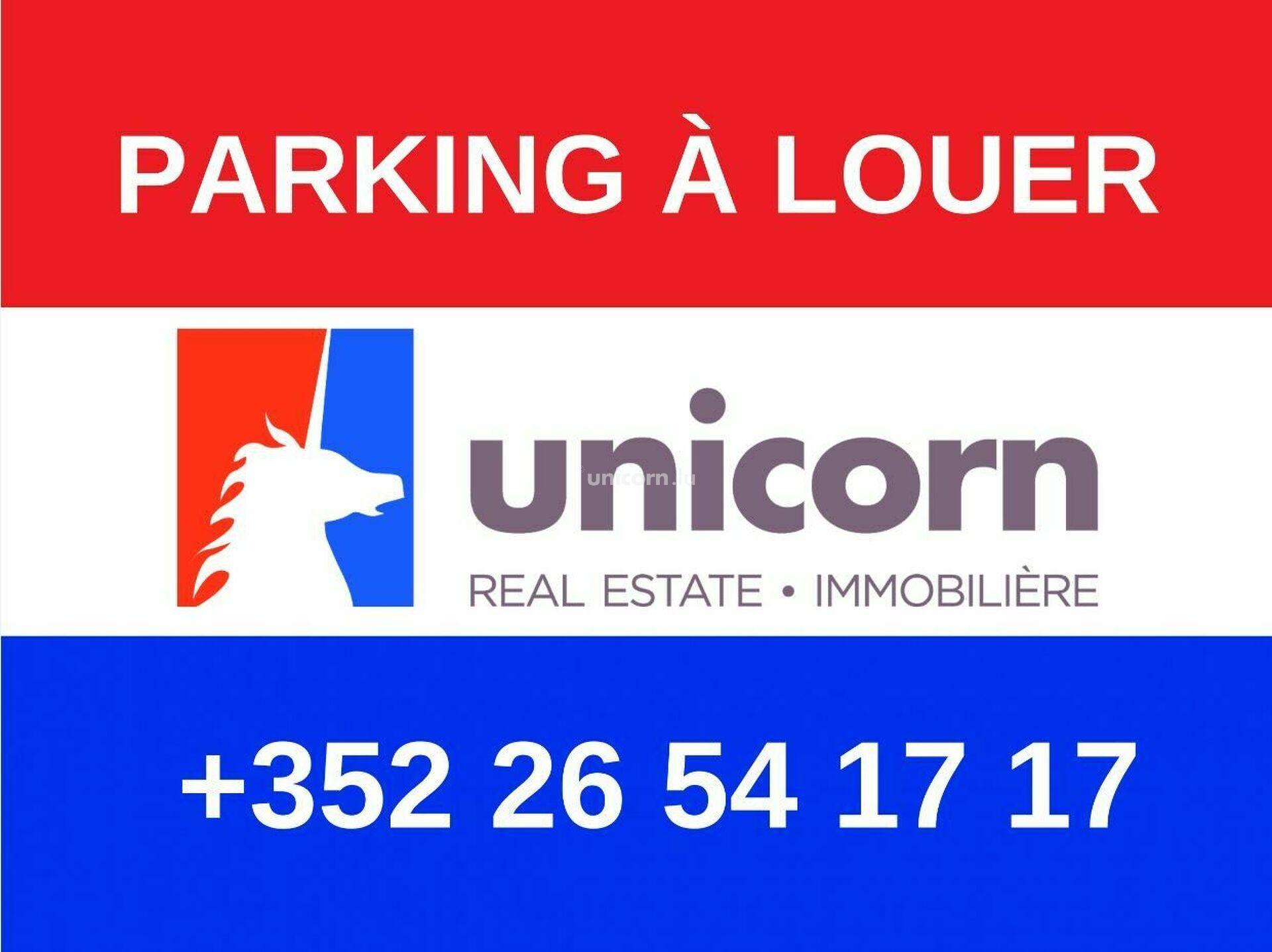 Parking en location à Dudelange 